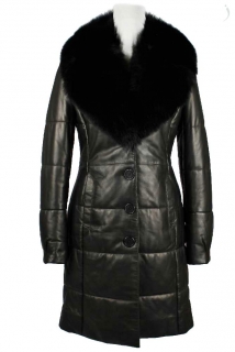 Dámský kožený kabát                               model 5038