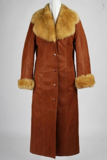 Dámský kožený kabát                               model Silvie