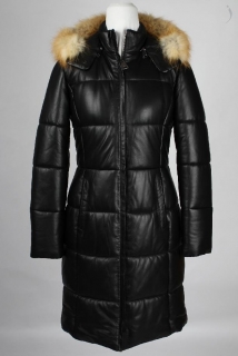 Dámský kožený kabát model 11821